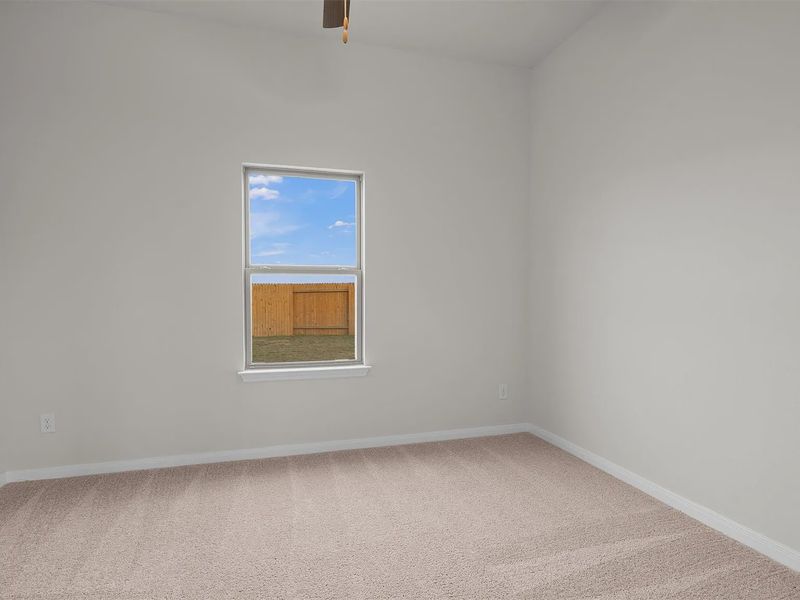 Representative unfurnished interior of a home built from the Lexington 2012 S by Saratoga Homes in Butler Farms, Liberty Hill (Image 22).