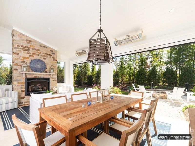 Furnished interior view inside a new home in , Davidson (Image 11).
