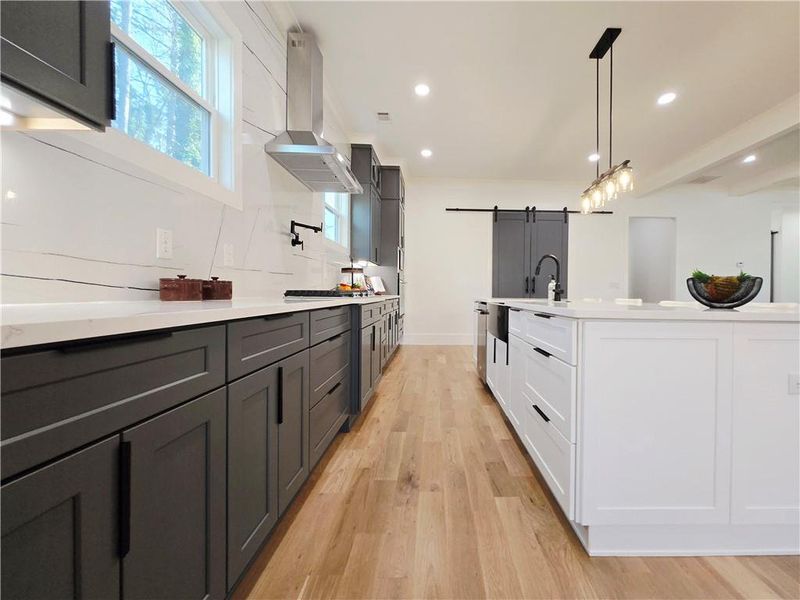 Furnished interior view inside a new home in , Atlanta (Image 16). Furnished interior view inside a new home in , Atlanta (Image 16).