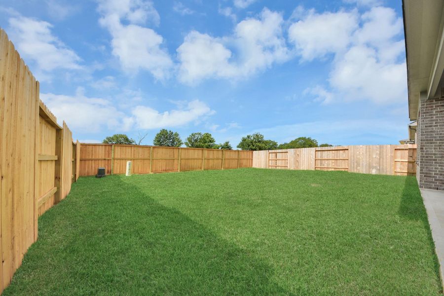 Exterior details and patio area of a home in Cypress Green, Hockley (Image 4).