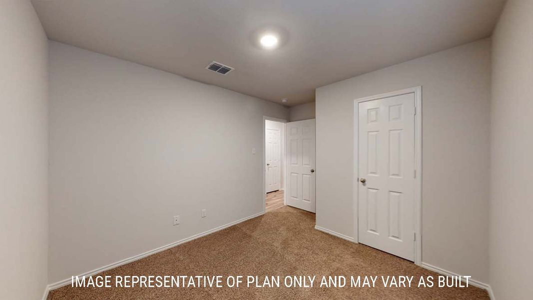 Spacious, unfurnished interior of a new home in Pecan Creek, Temple (Image 16). Spacious, unfurnished interior of a new home in Pecan Creek, Temple (Image 16).