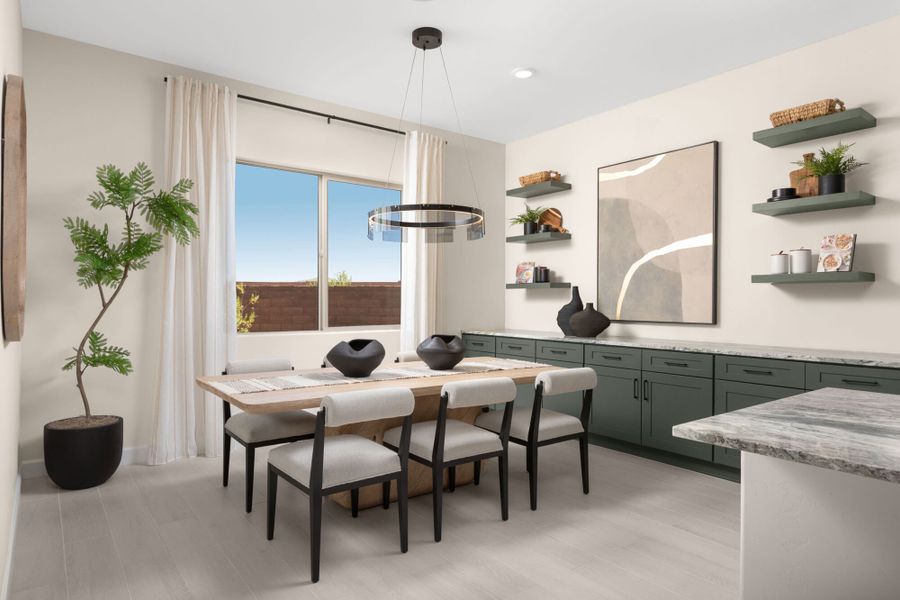 Representative furnished interior of a home built from the Emilia by Mattamy Homes in Covena Pointe, Tucson (Image 9).