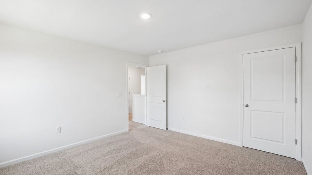 Spacious, unfurnished interior of a new home in Anderson Farm, Wendell (Image 17). Spacious, unfurnished interior of a new home in Anderson Farm, Wendell (Image 17).