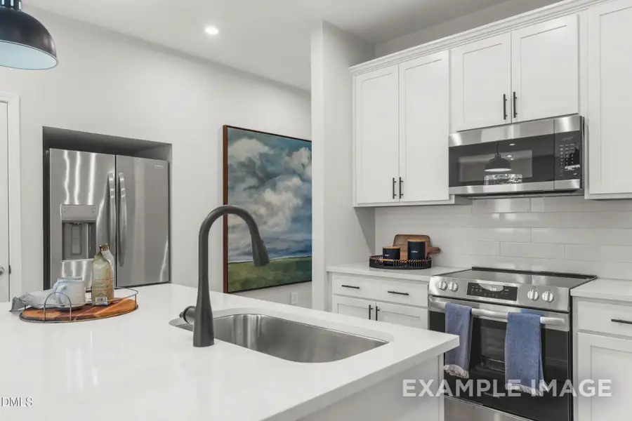 Furnished interior view inside a new home in Townes at North Main, Lillington (Image 10).