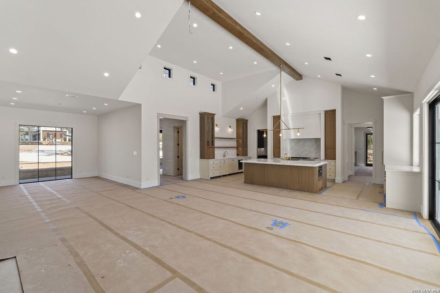 In-progress construction of a new home in , Boerne, TX (Image 17).