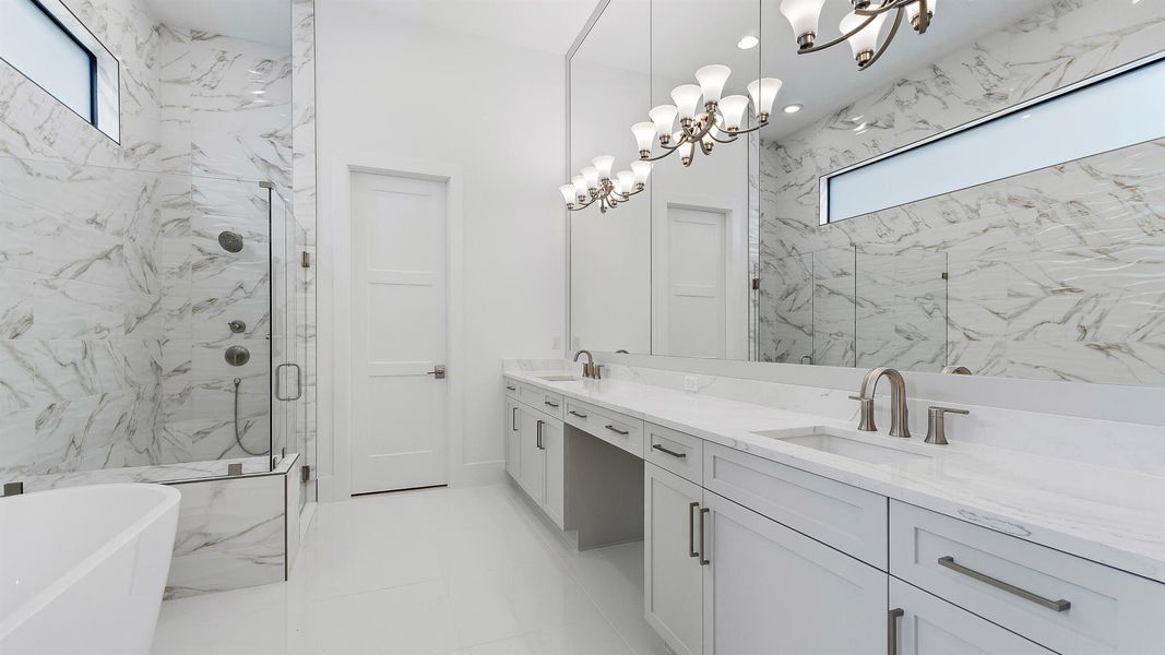 Furnished interior view inside a new home in Artistry Palm Beach, Palm Beach Gardens (Image 2).