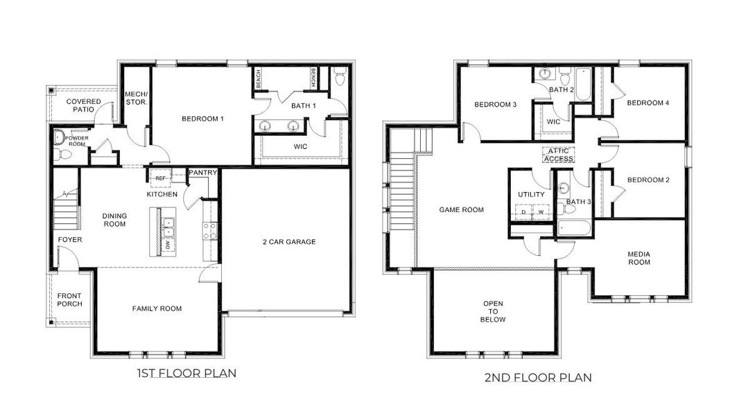 2D floor plan layout for the Copley by D.R. Horton in Greenwood Square, Richardson, TX (Image 3). 2D floor plan layout for the Copley by D.R. Horton in Greenwood Square, Richardson, TX (Image 3).