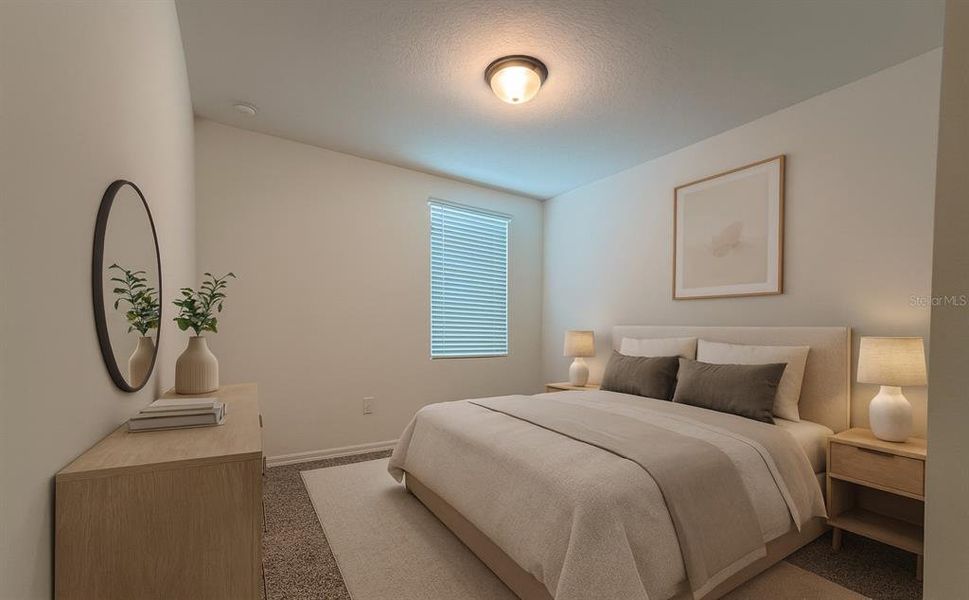Furnished interior view inside a new home in Deer Run at Crosswinds, Davenport (Image 5).