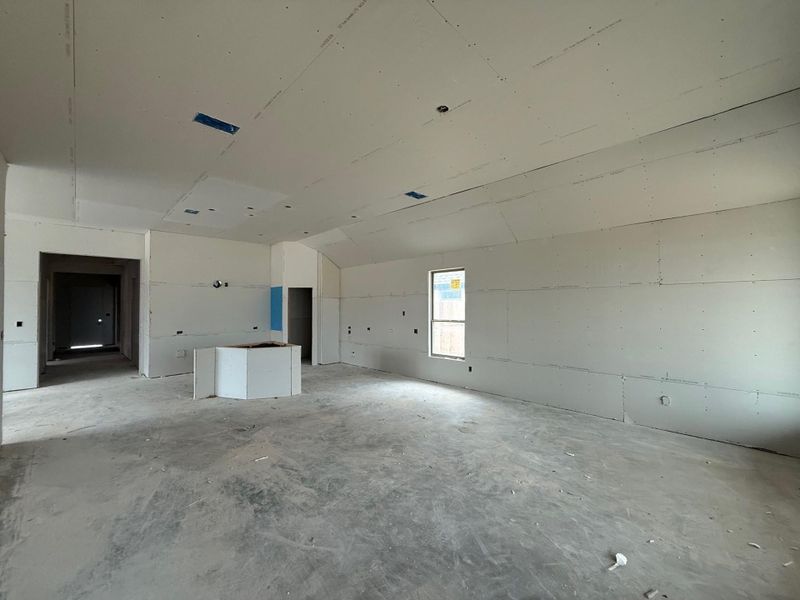 In-progress construction of a new home in Candela, Richmond, TX (Image 3).