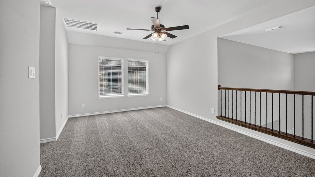 Representative unfurnished interior of a home built from the H231 Copaiba by D.R. Horton in Lilybrooke at Legacy Hills, Celina (Image 12).