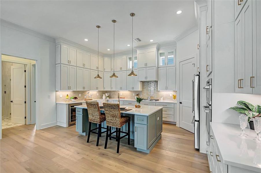 Furnished interior view inside a new home in , Tampa (Image 42).