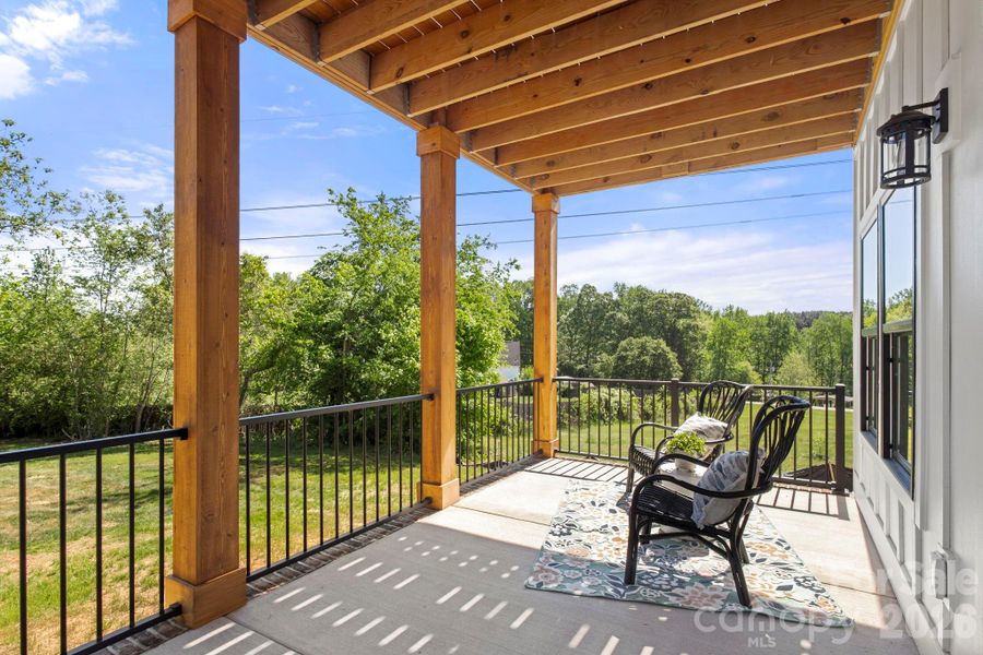 Exterior details and patio area of a home in , Denver (Image 29).