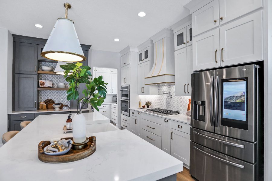 Representative furnished interior of a home built from the Lola - Hidden Creek by MasterCraft Builder Group in SilverLeaf, St. Augustine (Image 5).