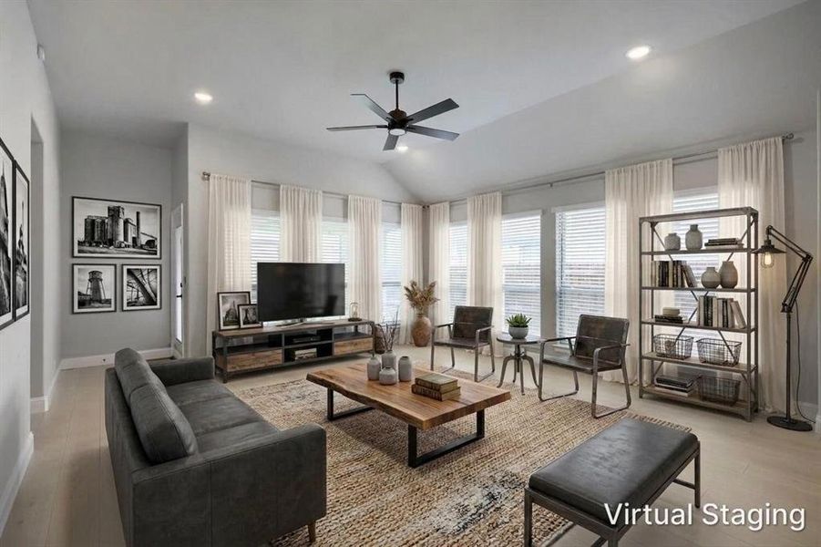Furnished interior view inside a new home in , Mesquite (Image 10).