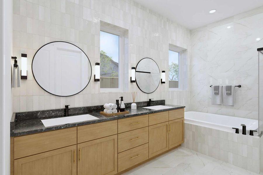 The Hackett - Owner's Bath