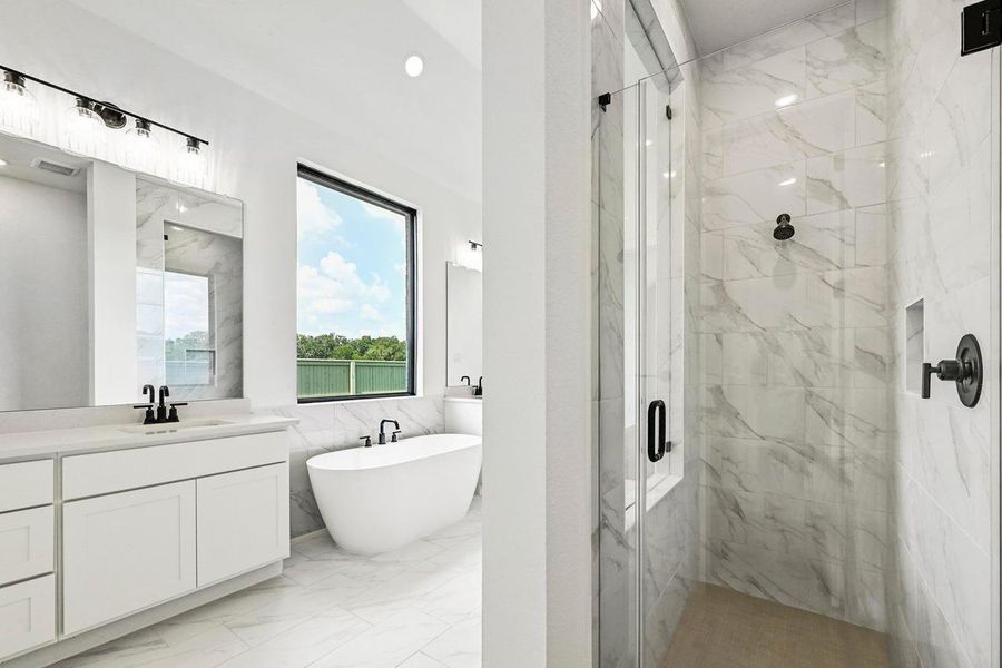 Furnished interior view inside a new home in Santa Rita Ranch: 90ft. lots, Liberty Hill (Image 10). Furnished interior view inside a new home in Santa Rita Ranch: 90ft. lots, Liberty Hill (Image 10).