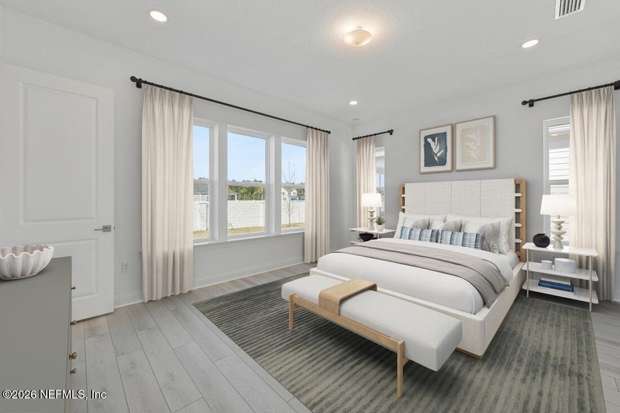 Furnished interior view inside a new home in , St. Augustine (Image 6).