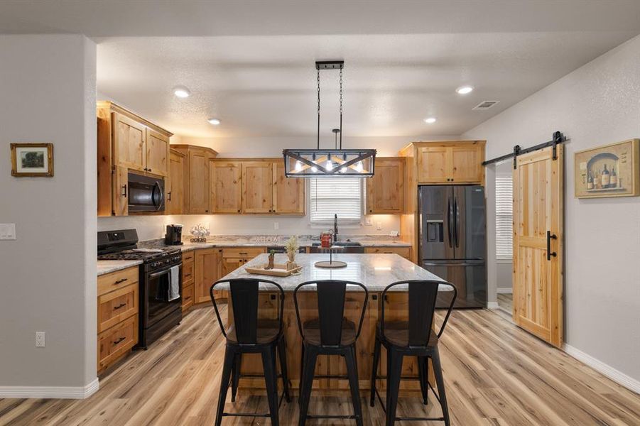 Furnished interior view inside a new home in , Sunset (Image 6).