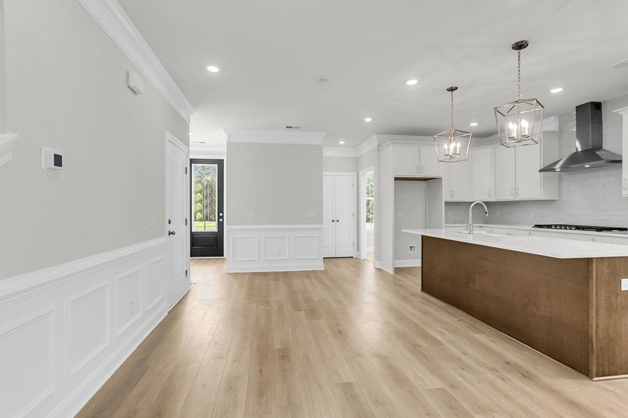 Spacious, unfurnished interior of a new home in Heron Preserve, Hanahan (Image 39). Spacious, unfurnished interior of a new home in Heron Preserve, Hanahan (Image 39).
