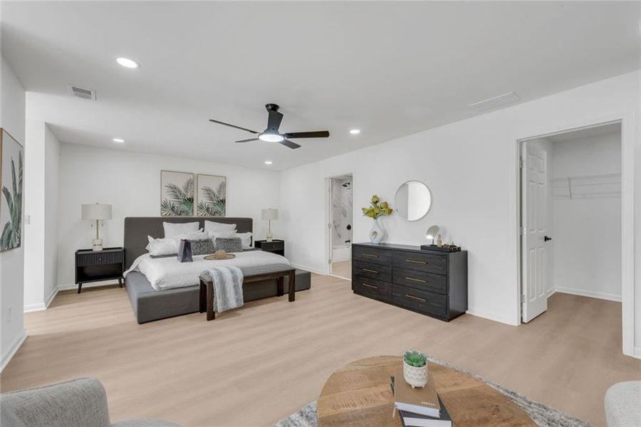 Furnished interior view inside a new home in , Ellenwood (Image 15). Furnished interior view inside a new home in , Ellenwood (Image 15).