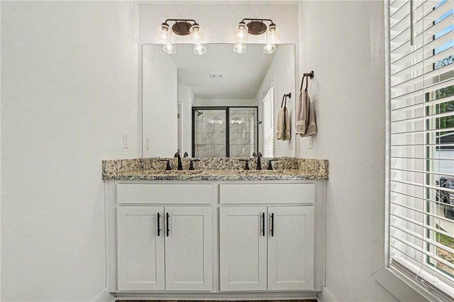 Furnished interior view inside a new home in , Monticello (Image 21).