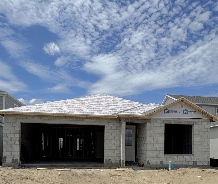 In-progress construction of a new home in Trailside, Mount Dora, FL (Image 32). In-progress construction of a new home in Trailside, Mount Dora, FL (Image 32).