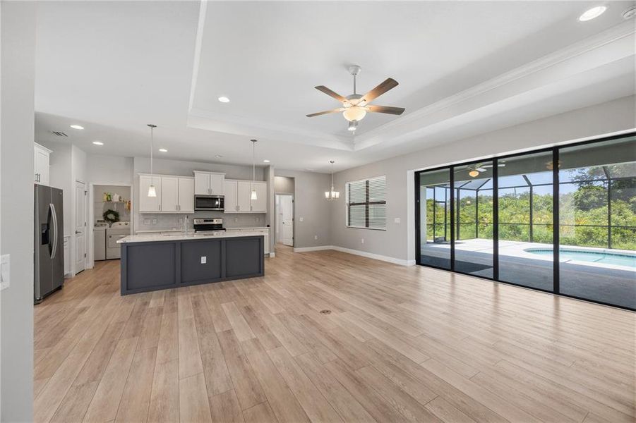 Spacious, unfurnished interior of a new home in , North Port (Image 16). Spacious, unfurnished interior of a new home in , North Port (Image 16).