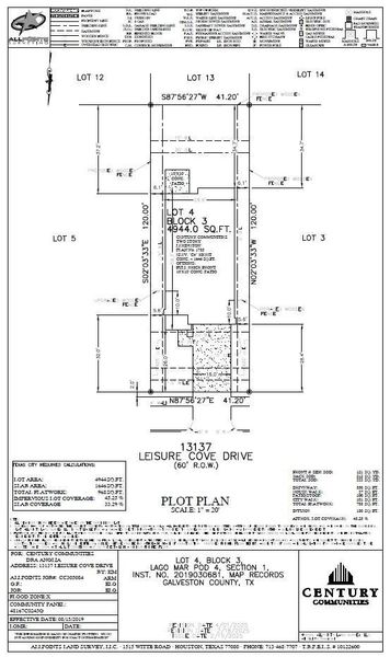 2D floor plan layout of this home in Lago Mar 40' at Lago Mar, Texas City, TX (Image 3). 2D floor plan layout of this home in Lago Mar 40' at Lago Mar, Texas City, TX (Image 3).