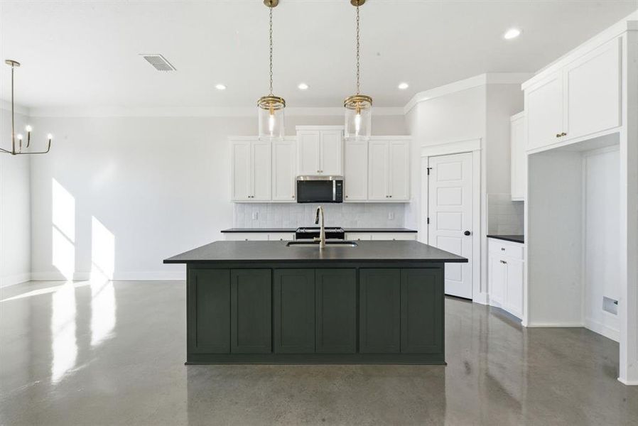 Furnished interior view inside a new home in , Cresson (Image 6). Furnished interior view inside a new home in , Cresson (Image 6).