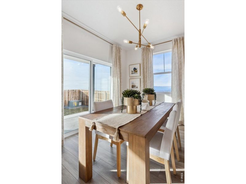 Furnished interior view inside a new home in , Mead (Image 24).