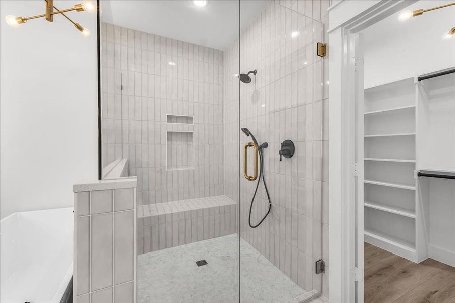 Furnished interior view inside a new home in , Fort Worth (Image 15).