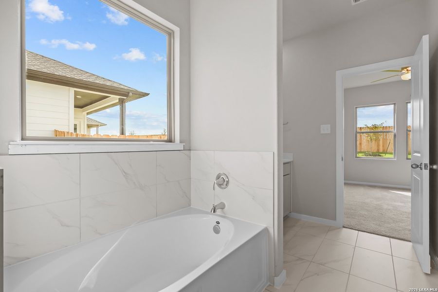 Furnished interior view inside a new home in Garden Grove, San Antonio (Image 10).