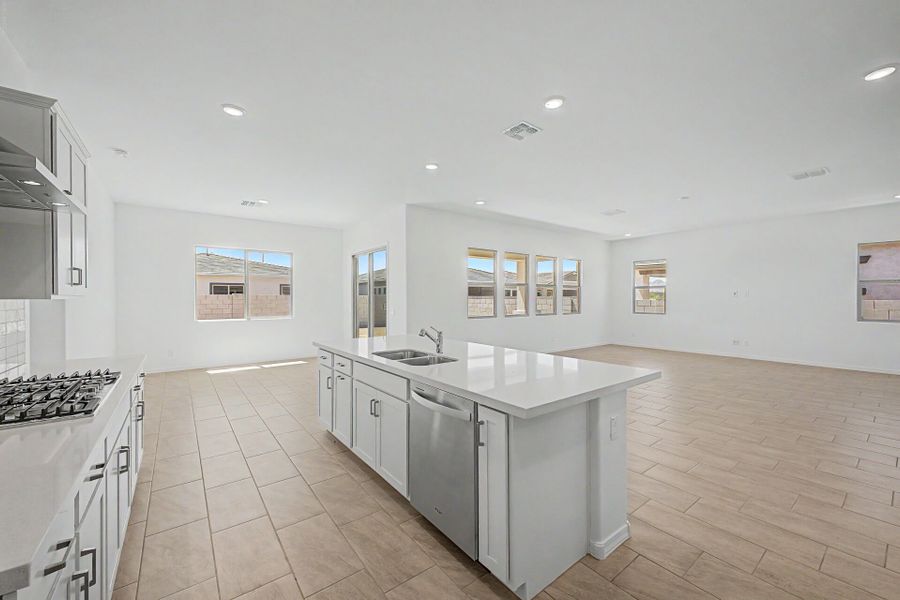Furnished interior view inside a new home in Empire Pointe, Queen Creek (Image 3).