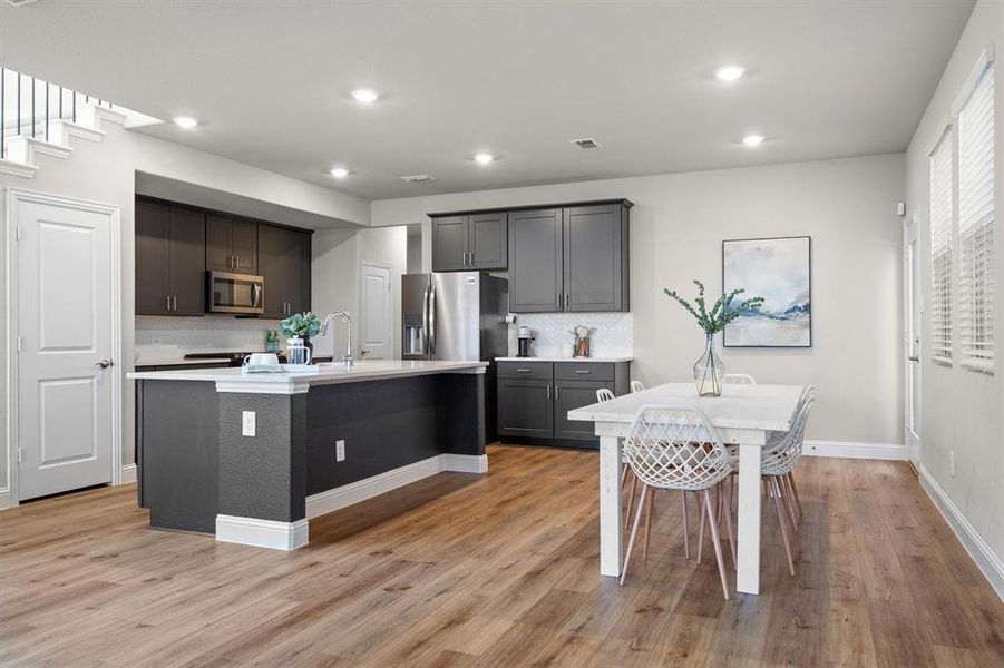 Furnished interior view inside a new home in , Corinth (Image 8). Furnished interior view inside a new home in , Corinth (Image 8).