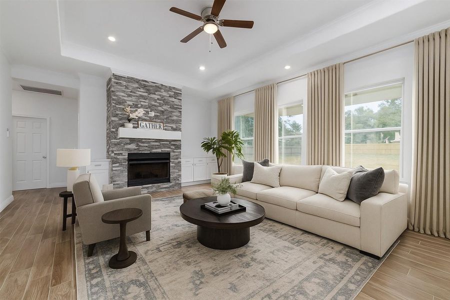 Virtually staged Virtually staged