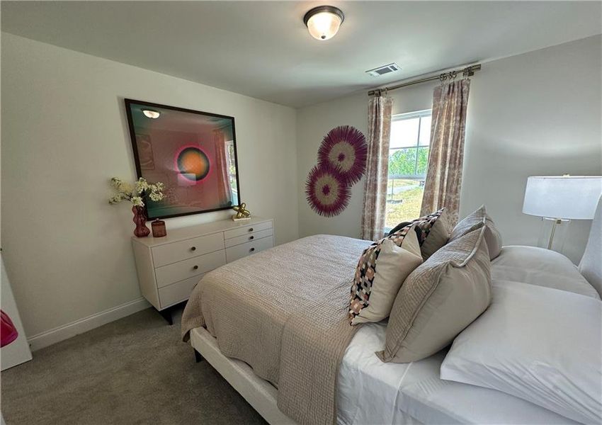 Furnished interior view inside a new home in Mulberry Summit, Flowery Branch (Image 6).