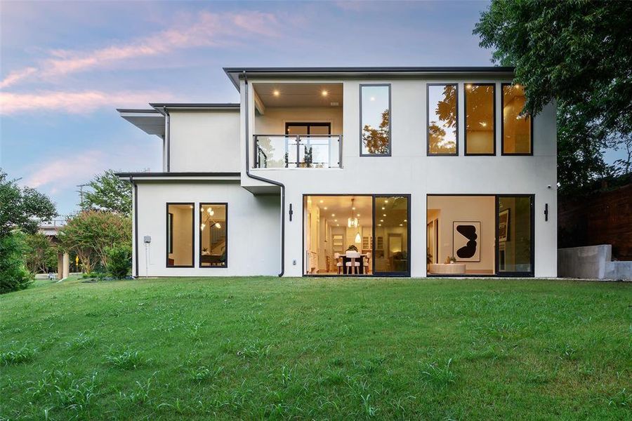 Exterior details and patio area of a home in , Dallas (Image 23). Exterior details and patio area of a home in , Dallas (Image 23).