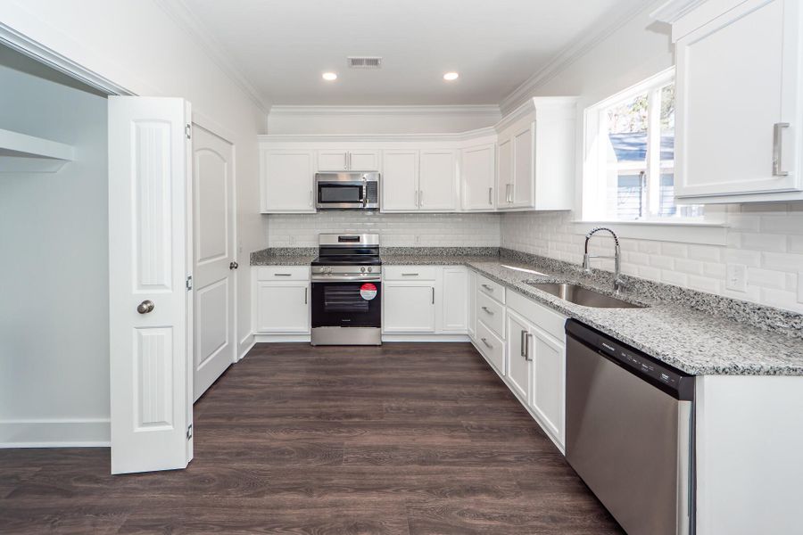 Furnished interior view inside a new home in , Summerville (Image 5). Furnished interior view inside a new home in , Summerville (Image 5).