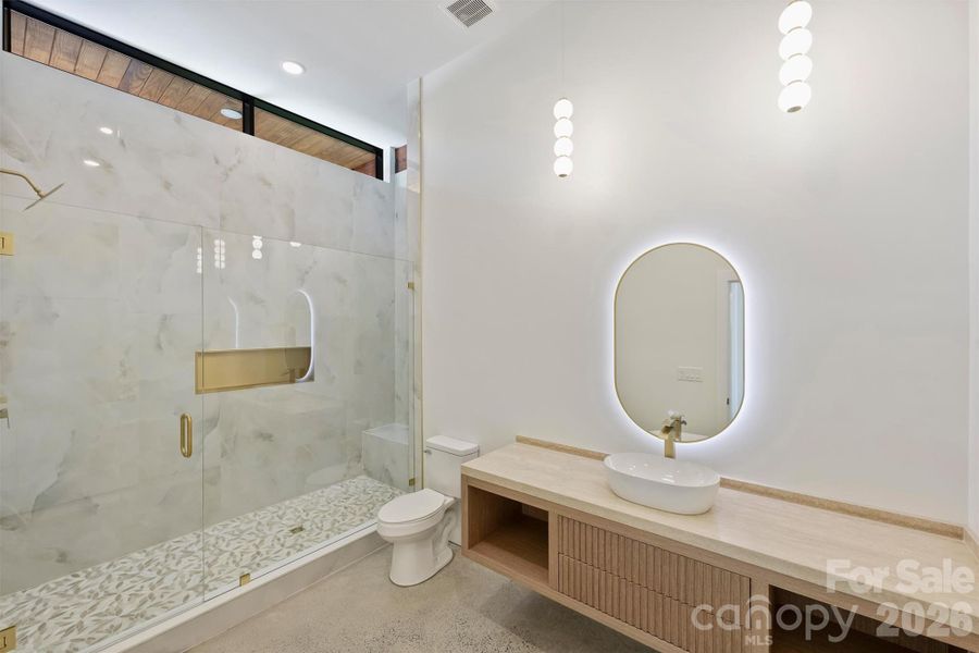 Furnished interior view inside a new home in , Charlotte (Image 17). Furnished interior view inside a new home in , Charlotte (Image 17).