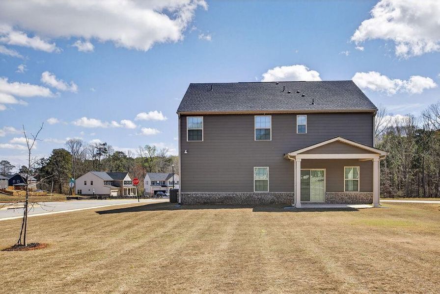 Exterior details and patio area of a home in , McDonough (Image 4).