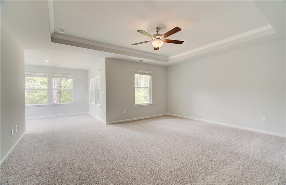 Spacious, unfurnished interior of a new home in Cooper Park, McDonough (Image 23).