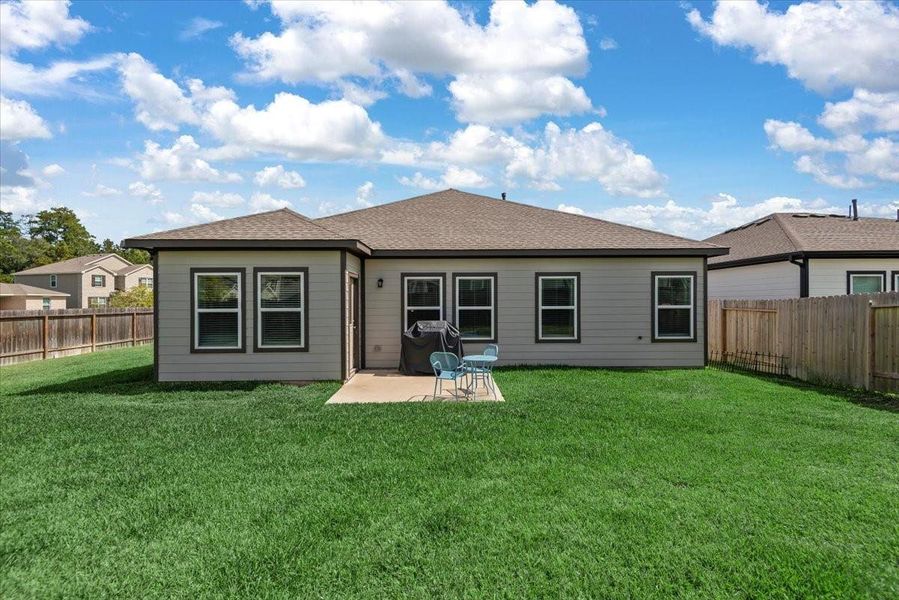 Exterior details and patio area of a home in , Montgomery (Image 29). Exterior details and patio area of a home in , Montgomery (Image 29).