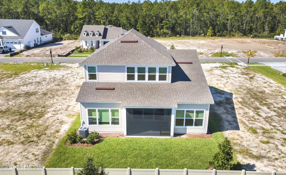 Front exterior of a new home in Nocatee, Ponte Vedra, FL, highlighting curb appeal (Image 19).