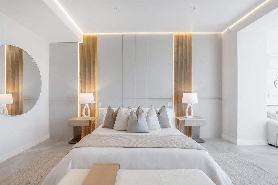 Furnished interior view inside a new home in , Boca Raton (Image 4).