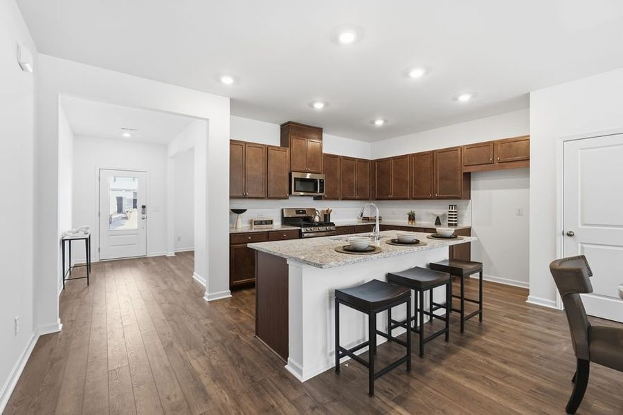 Representative furnished interior of a home built from the Norcross by Taylor Morrison in Windance Lake, Loganville (Image 11).