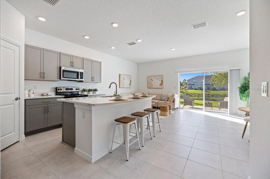 Furnished interior view inside a new home in Palmero, Nokomis (Image 14).