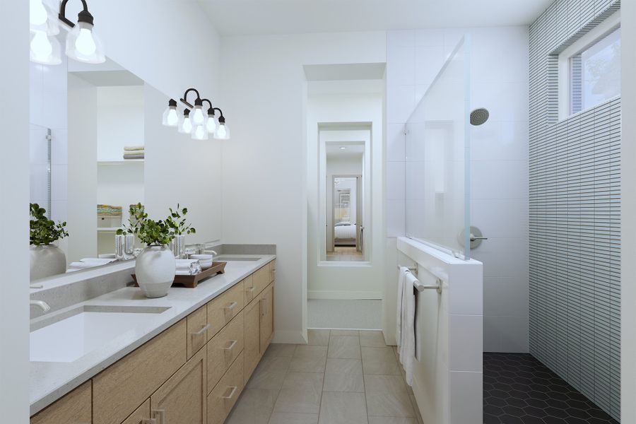 The Magnolia - Optional Super Shower