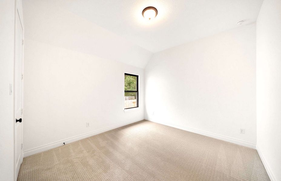 Spacious, unfurnished interior of a new home in Bridgeland 60′, Cypress (Image 28).