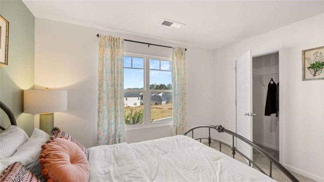 Furnished interior view inside a new home in Poplar Preserve, Newnan (Image 8).