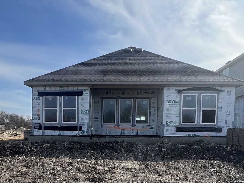 In-progress construction of a new home in Nopal Valley, San Antonio, TX (Image 26).